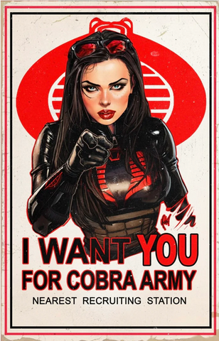 GI JOE 317 Cedric Poulat Variant A Virgin LTD 750 [6/4/25]