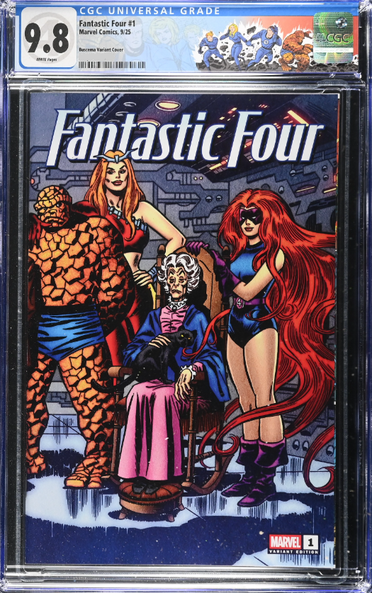 Fantastic Four 1 CGC Universal Series 9.8 Custom Fantastic Four Label John Buscema Variant Cover [7/9/25]