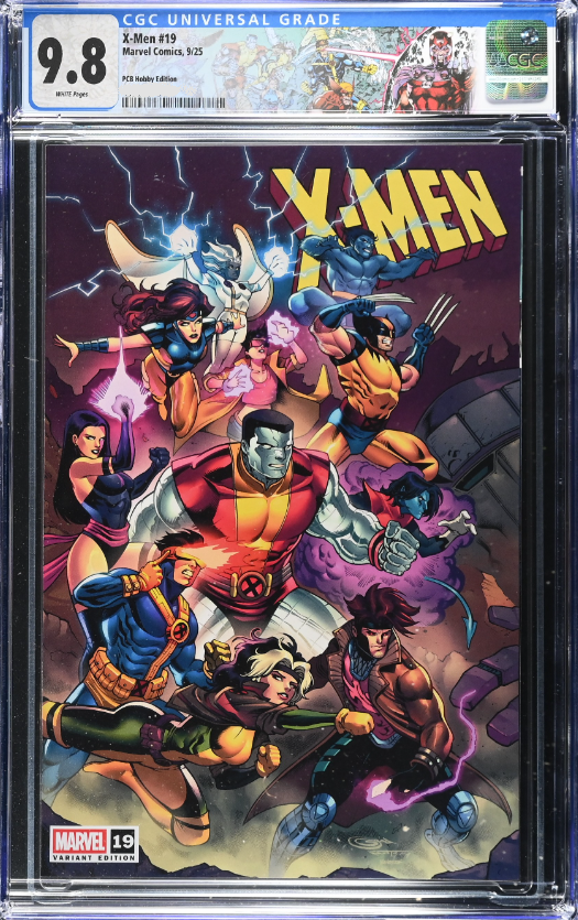 X-MEN #19 CGC Universal Series 9.8 Custom X-Men Gate Label Sajad Shah Variant A Trade LTD 3000 [7/3/25]