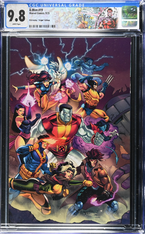 X-MEN #19 CGC 9.8 Custom X-Men Gate Label Sajad Shah [7/3/25]
