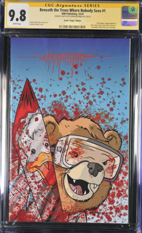 Beneath the Trees Where Nobody Sees #1 CGC Signature Series 9.8 Gorkem Demir PCB Hobby Variant B Virgin LTD 500 [10/17/24]