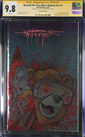 Beneath the Trees Where Nobody Sees #1 CGC Signature Series 9.8 Gorkem Demir PCB Hobby Variant C Foil LTD 500 [10/17/24]