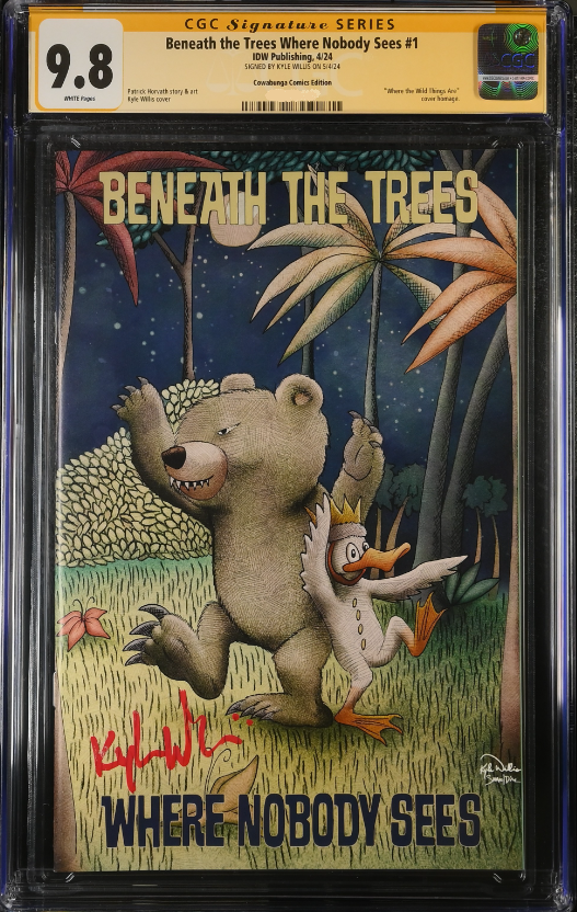 Beneath the Trees Where Nobody Sees #1 CGC Signature Series 9.8 Kyle Willis Variant A Trade LTD 1500 [4/3/24]