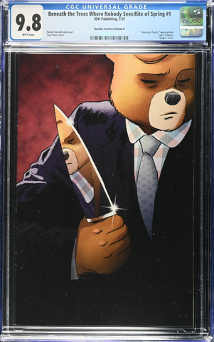 Beneath the Trees Where Nobody Sees: Rite of Spring #1 CGC Universal Series 9.8 Tony Fleecs 1:25 Ratio [7/23/25]