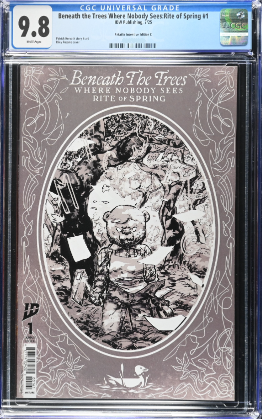 Beneath the Trees Where Nobody Sees: Rite of Spring #1 CGC Universal Series 9.8 Riley Rossmo 1:50 Ratio [7/23/25]