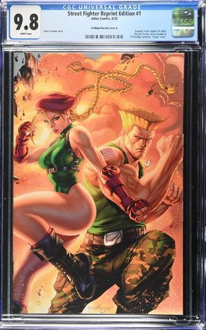Street Fighter 1 CGC Universal Series 9.8 Tyler Kirkham Variant B Virgin LTD 500 [8/6/25] (2025 Edition)