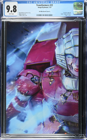 Transformers 22 CGC Universal Series 9.8 Tiago Da Silva Variant A Virgin LTD 750 [7/9/25]
