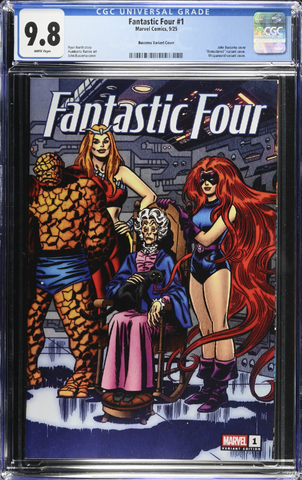 Fantastic Four 1 CGC Universal Series 9.8 John Buscema 1:50 Ratio Variant Cover [7/9/25]