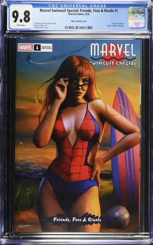 Marvel Swimsuit Special: Friends, Foes & Rivals 1 CGC Universal Series 9.8 Shannon Maer Variant A Trade LTD 3000 [7/9/25]