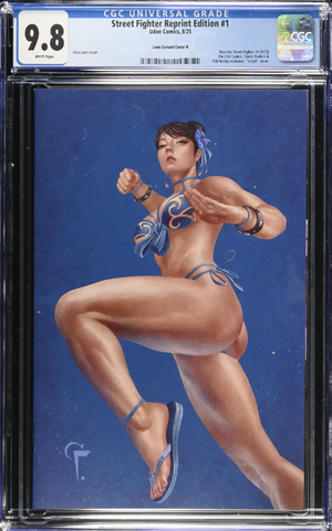 Street Fighter 1 CGC Universal Series 9.8 Felix Leon LTD 500 [8/6/25] (2025 Edition)
