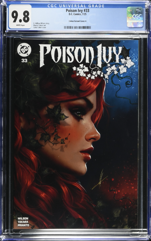 Poison Ivy #33 CGC Universal Series 9.8 Carla Cohen Variant A Trade LTD 3000 [5/7/25]