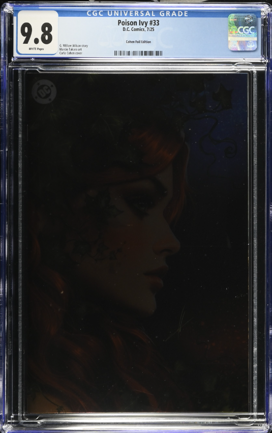 Poison Ivy #33 CGC Universal Series 9.8 Carla Cohen Variant C Virgin Foil LTD 1000 [5/7/25]
