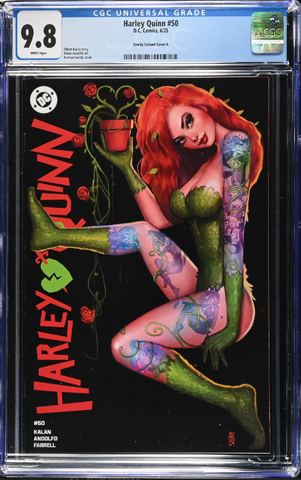 Harley Quinn 50 CGC Universal Series 9.8 Nathan Szerdy Variant A Trade LTD 3000 [4/23/25]