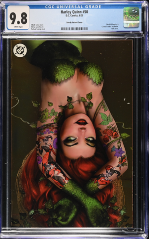 Harley Quinn 50 CGC Universal Series 9.8 Nathan Szerdy Variant D Virgin Gold Foil LTD 1000 [4/23/25]