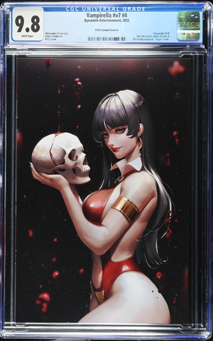 Vampirella #4 CGC Universal Series 9.8 R1C0 Variant A Red Virgin LTD 500 [7/9/25]