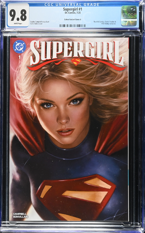 Supergirl 1 CGC Universal Series 9.8 Carla Cohen Variant A Trade LTD 3000 [5/14/25]