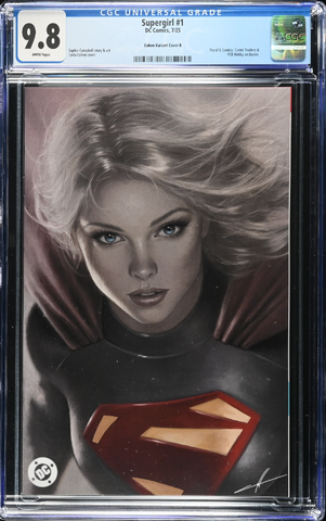 Supergirl 1 CGC Universal Series 9.8 Carla Cohen Variant B Virgin LTD 1000 [5/14/25]