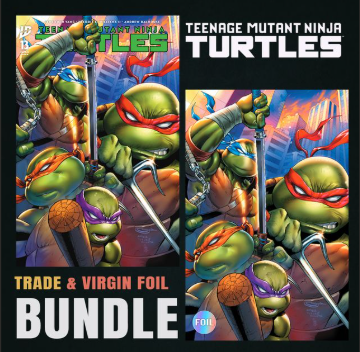 Teenage Mutant Ninja Turtles 13 Sajad Shah BUNDLE Variant A Trade + B Virgin Foil [12/10/25]