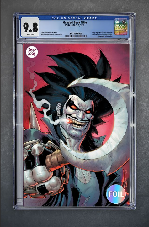 Lobo #1 CGC Universal Series 9.8 Sajad Shah Variant C Virgin Foil LTD 1000 [3/18/26]