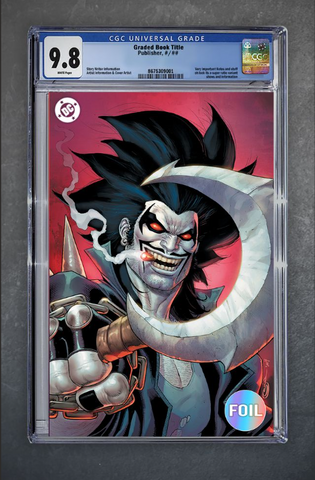 Lobo #1 CGC Universal Series 9.8 Sajad Shah Variant C Virgin Foil LTD 1000 [3/18/26]