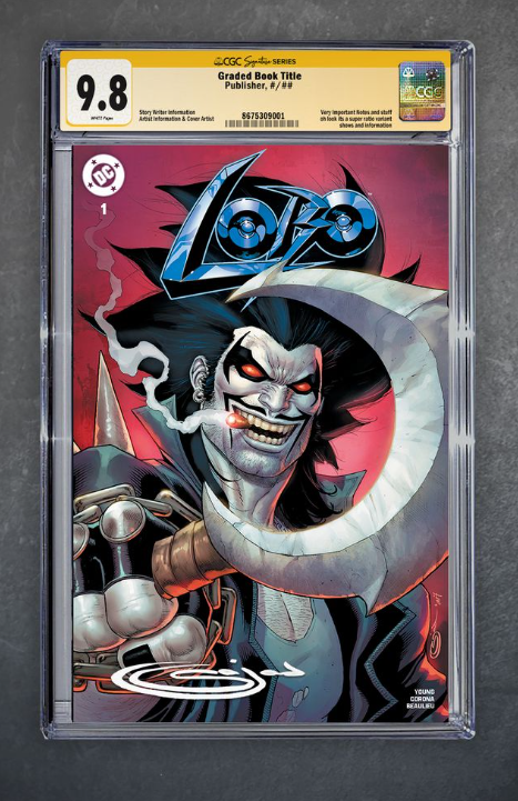Lobo #1 CGC Signature Series 9.8 Sajad Shah Variant A Trade LTD 1000 [3/18/26]