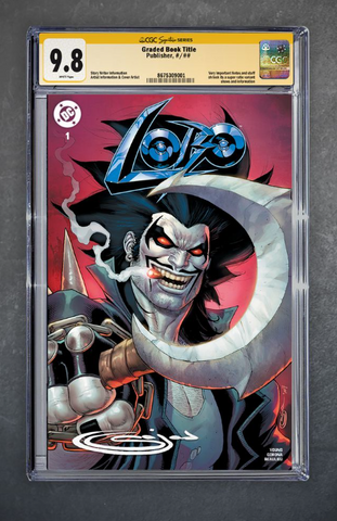 Lobo #1 CGC Signature Series 9.8 Sajad Shah Variant A Trade LTD 1000 [3/18/26]