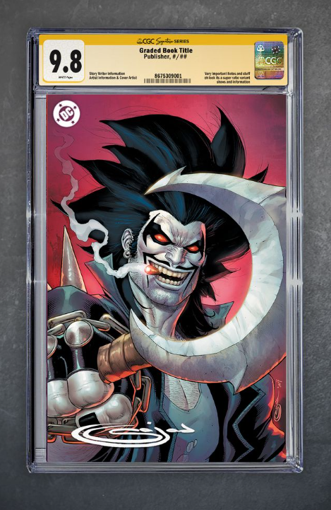 Lobo #1 CGC Signature Series 9.8 Sajad Shah Variant B Virgin LTD 1000 [3/18/26]