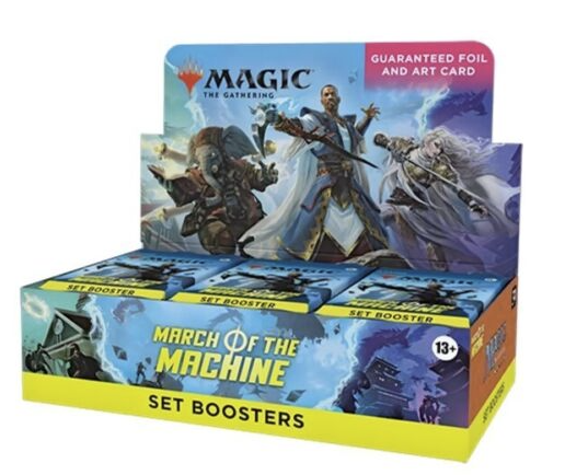 Magic The Gathering - March of the Machine - Set Booster Box (30 Packs)