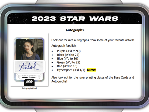 2023 Topps Star Wars Super Box (24 Packs)
