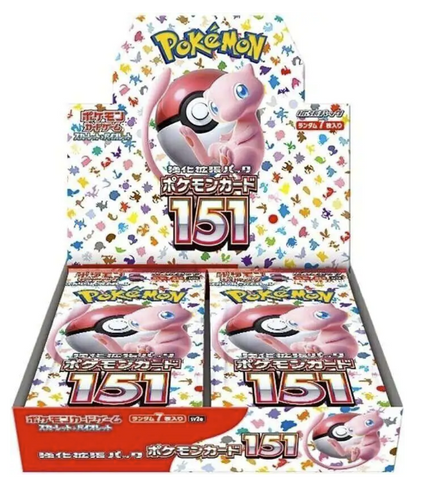 Pokemon - Scarlet & Violet - sv2A 151 Booster Box (20 Packs) JPN
