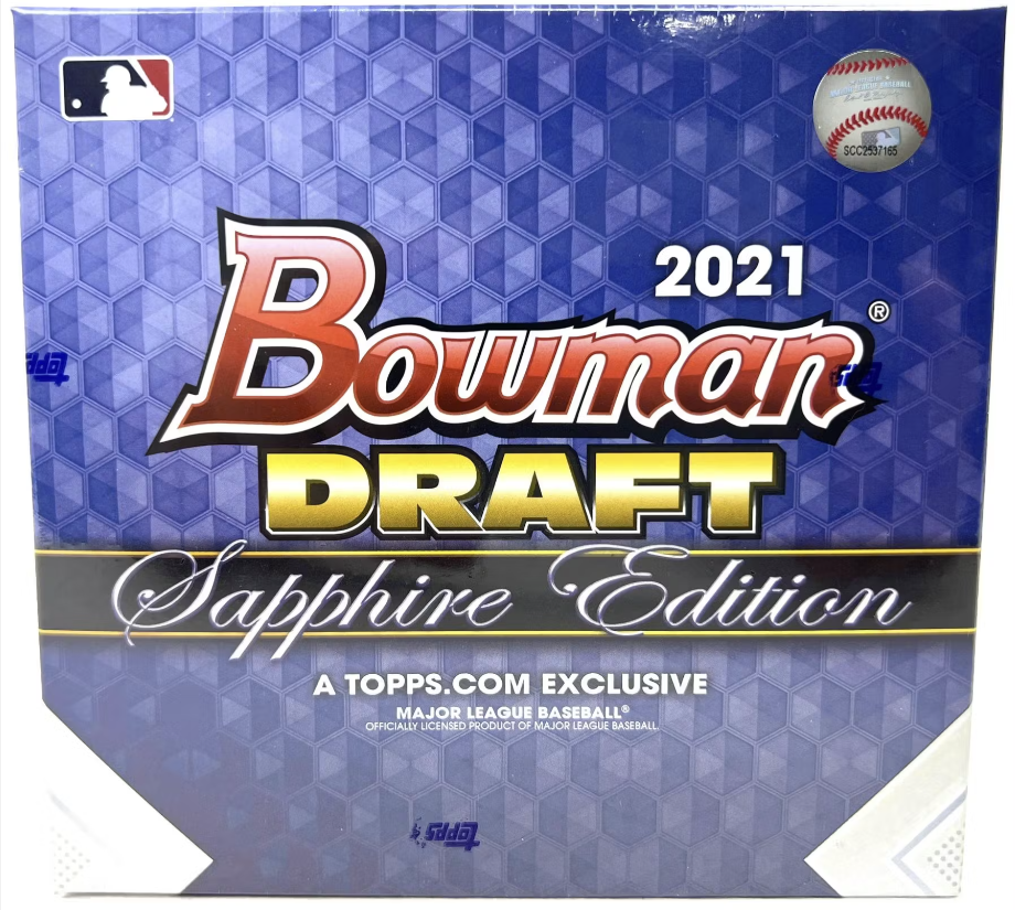 2021 Bowman Draft Sapphire Edition Box