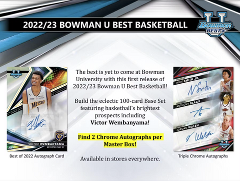 2022/23 Bowman's Best University Basketball Hobby Box