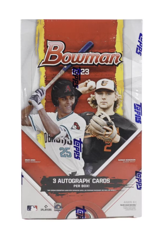 2023 Bowman Baseball Hobby Jumbo Box (24-packs)