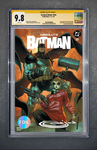 Absolute Batman #22 CGC 9.8 Sajad Shah LTD 1000 [7/8/26]