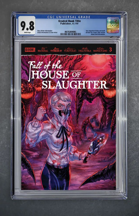 Fall of the House of Slaughter #3 CGC 9.8 Josh C. Lyman LTD 300 [7/15/26]
