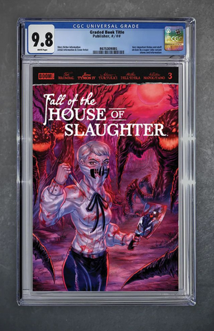 Fall of the House of Slaughter #3 CGC 9.8 Josh C. Lyman LTD 300 [7/15/26]