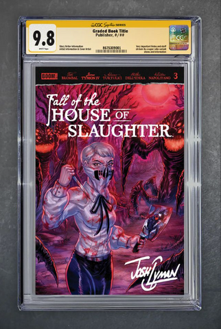 Fall of the House of Slaughter #3 CGC 9.8 Josh C. Lyman LTD 300 [7/15/26]