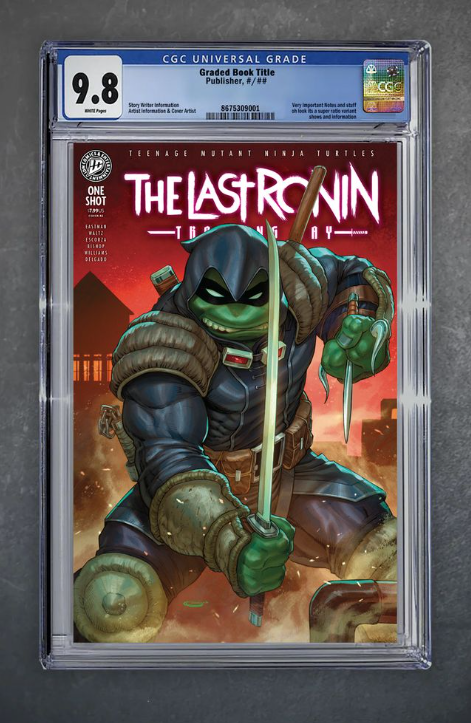 TMNT: The Last Ronin- Training Day #1 Sajad Shah LTD 600 [7/15/26]