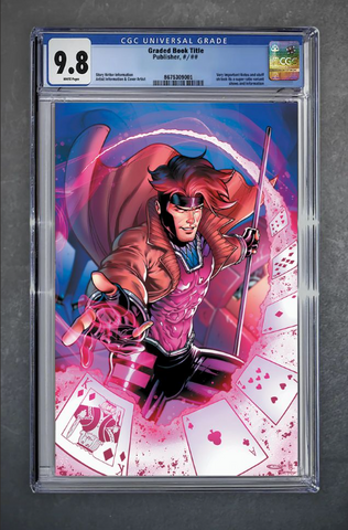 Gambit, Wanted #1 CGC 9.8 Sajad Shah [7/22/26]
