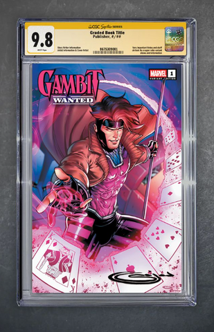 Gambit, Wanted #1 CGC 9.8 Sajad Shah [7/22/26]
