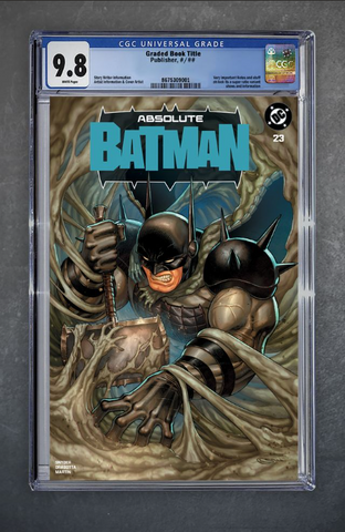 Absolute Batman #23 CGC 9.8 Sajad Shah LTD 1000 [8/12/26]