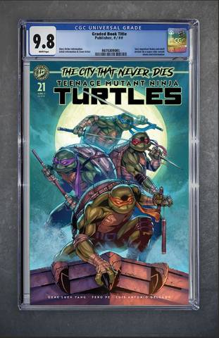 Teenage Mutant Ninja Turtles #21 CGC 9.8 Ryan Kincaid LTD 600 [8/19/26]