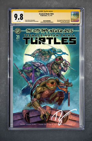 Teenage Mutant Ninja Turtles #21 CGC 9.8 Ryan Kincaid LTD 600 [8/19/26]