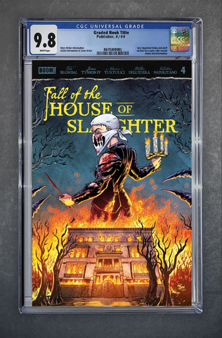 Fall of the House of Slaughter #4 CGC 9.8 Josh C. Lyman LTD 300 [8/26/26]