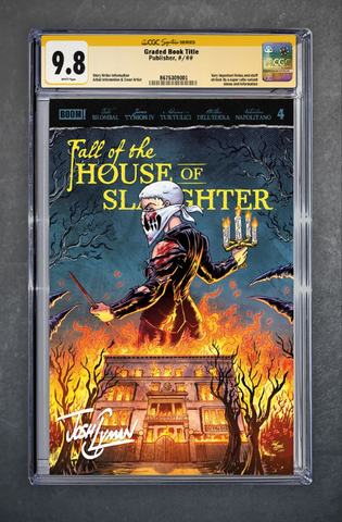 Fall of the House of Slaughter #4 CGC 9.8 Josh C. Lyman LTD 300 [8/26/26]