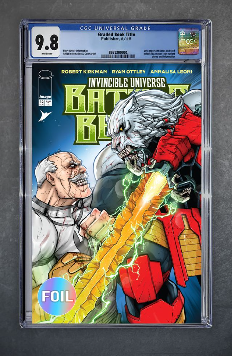 Invincible Universe: Battle Beast #12 CGC 9.8 Nate Melendez LTD 500 [8/19/26]