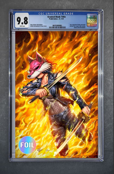Exquisite Corpses: Fox Mask Killer #1 CGC 9.8 Josh C. Lyman LTD 500 [9/16/26]