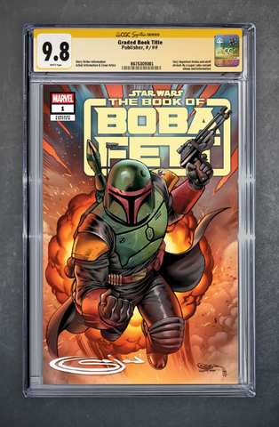 Star Wars: The Book of Boba Fett #1 CGC 9.8 Sajad Shah LTD 3000 [9/9/26]