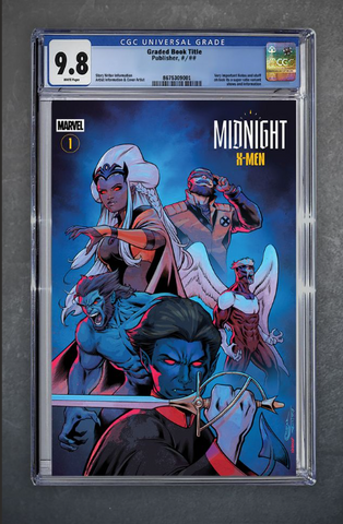 Midnight X-Men #1 CGC 9.8 Sajad Shah LTD 1000 [10/7/26]
