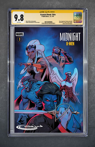 Midnight X-Men #1 CGC 9.8 Sajad Shah LTD 1000 [10/7/26]